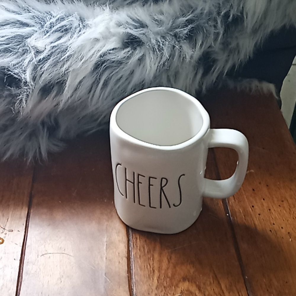 - Rae Dunn mug cheers